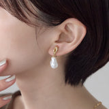 ciite' シーテ イヤリング シリコン付 デザインパール イヤリング