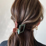 ciite' シーテ バレッタ/ヘアクリップ バイカラーコンパクトヘアクリップ