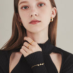 ciite' シーテ ブレスレット 【 金属アレルギー対応 】 バタフライ ブレスレット サージカルステンレス