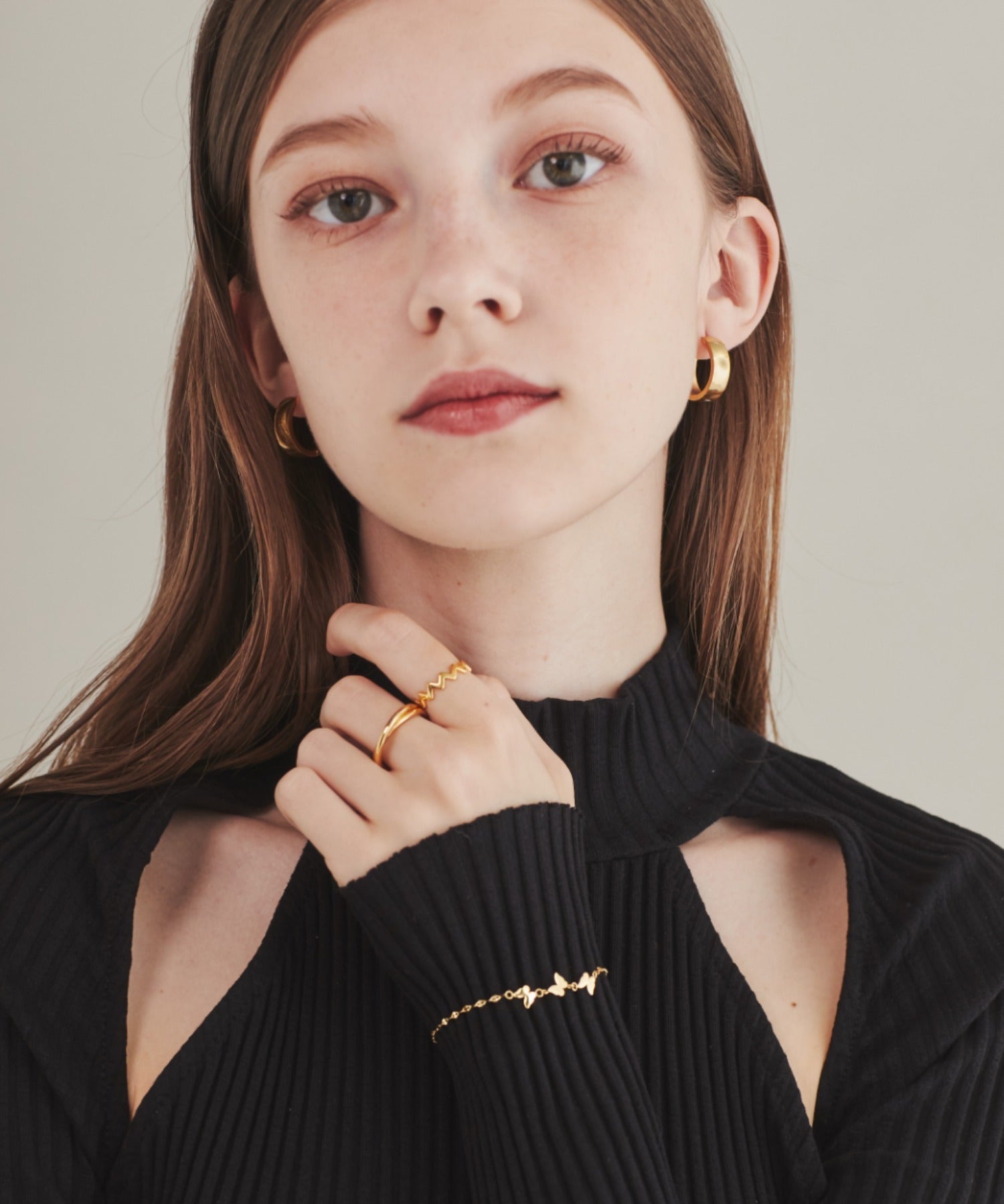 ciite' シーテ ブレスレット 【 金属アレルギー対応 】 バタフライ ブレスレット サージカルステンレス