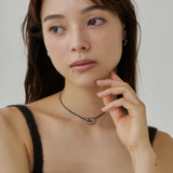 ciite' シーテ ネックレス メタルトップ コードチョーカー / ネックレス