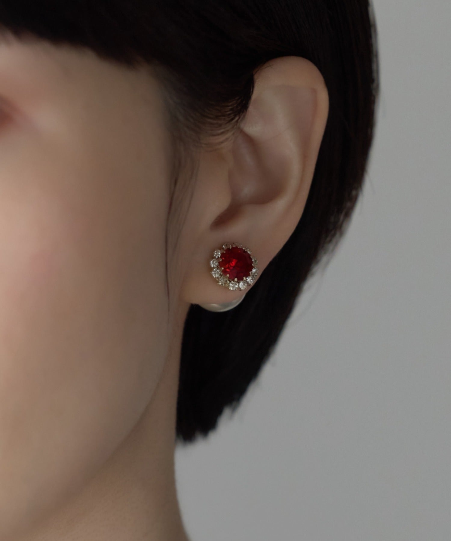 ciite' シーテ ピアス（両耳用） ビジューパールピアス