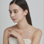 ciite' シーテ ネックレス 【 金属アレルギー対応 】 ビジュープレートネックレス サージカルステンレス