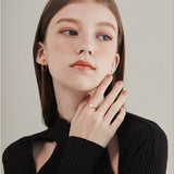 ciite' シーテ リング 【 金属アレルギー対応 】 パールモチーフリング サージカルステンレス