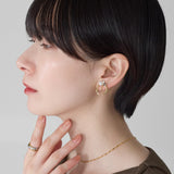 ciite' シーテ イヤリング シリコン付 デザインパール イヤリング