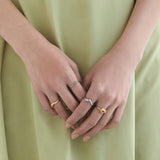 ciite' シーテ リング 【 金属アレルギー対応 】 ノットリング サージカルステンレス