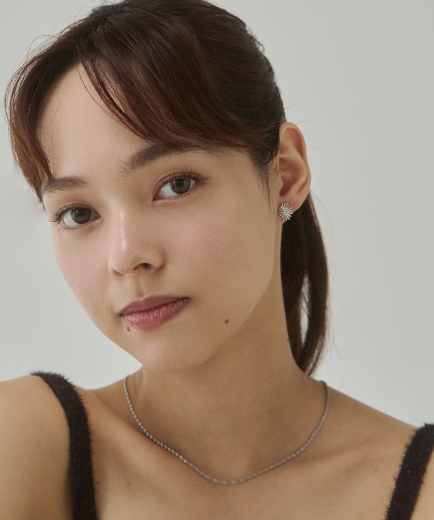 ciite' シーテ ピアス（両耳用） モチーフビジューピアス（両耳用）