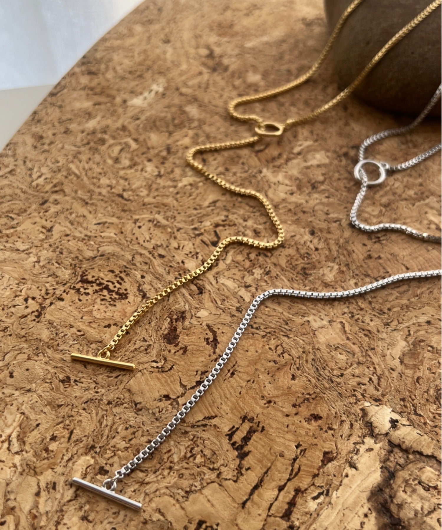 ciite' シーテ ネックレス ボックスチェーンマンテルネックレス