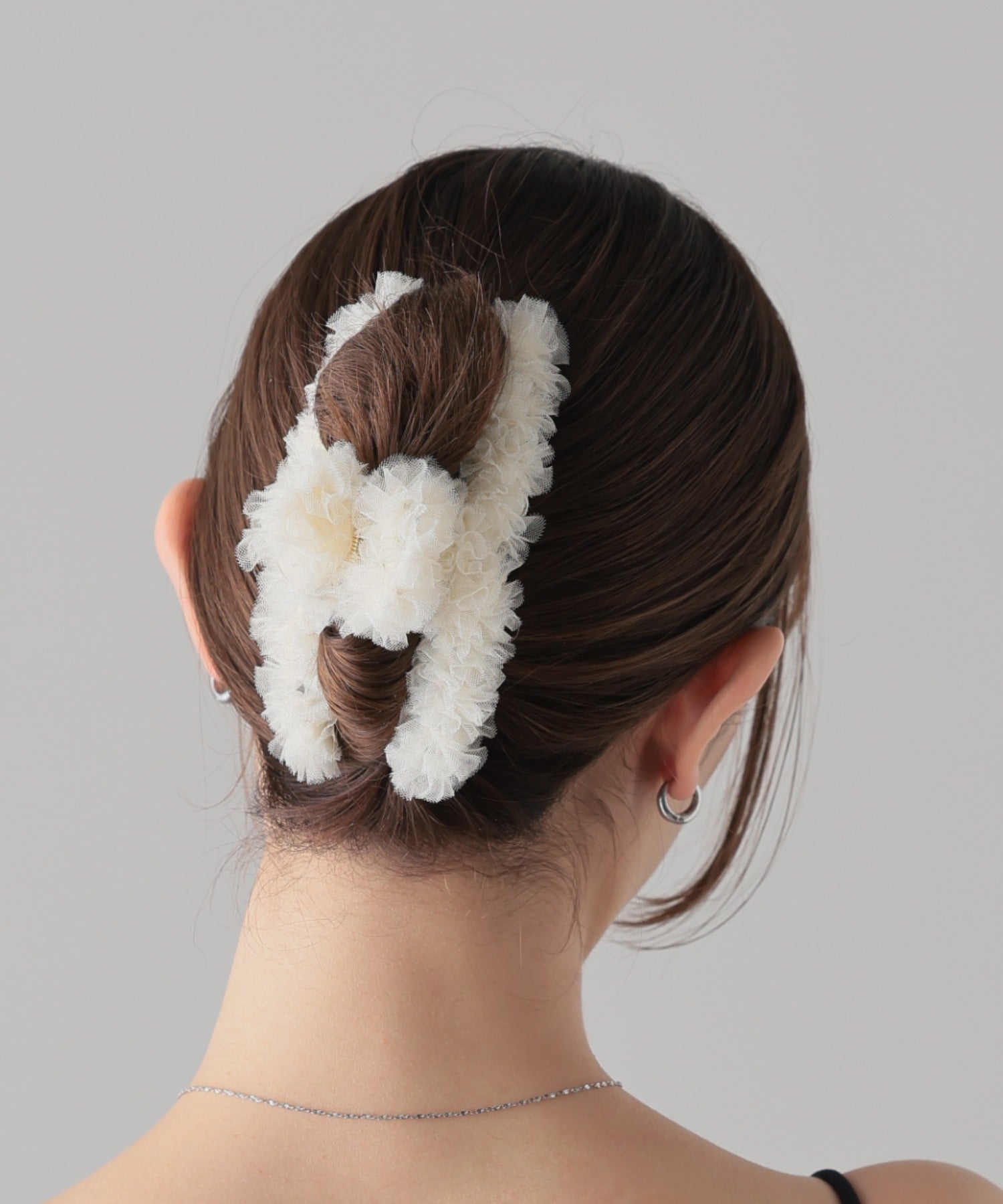 ciite' シーテ バレッタ/ヘアクリップ シフォンビック ヘアクリップ