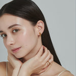 ciite' シーテ イヤリング 【 金属アレルギー対応 】 チェーンモチーフ イヤリング サージカルステンレス (両耳用)