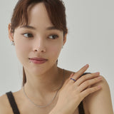 ciite' シーテ リング 【 金属アレルギー対応 】 カラービジュー エターナルリング サージカルステンレス