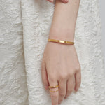 ciite' シーテ ブレスレット 【 金属アレルギー対応 】 シンプルブレスレット サージカルステンレス