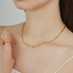 ciite' シーテ ネックレス 【 金属アレルギー対応 】 2連チェーンネックレス サージカルステンレス