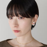 ciite' シーテ ピアス（両耳用） シリコン付 ダブルボール ピアス