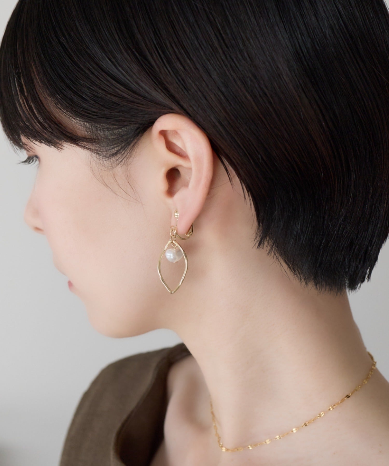 ciite' シーテ イヤリング シリコン付 デザインパール イヤリング