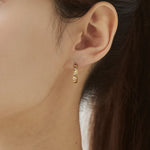 ciite' シーテ ピアス（両耳用） トライアングル ビジューピアス（両耳用）