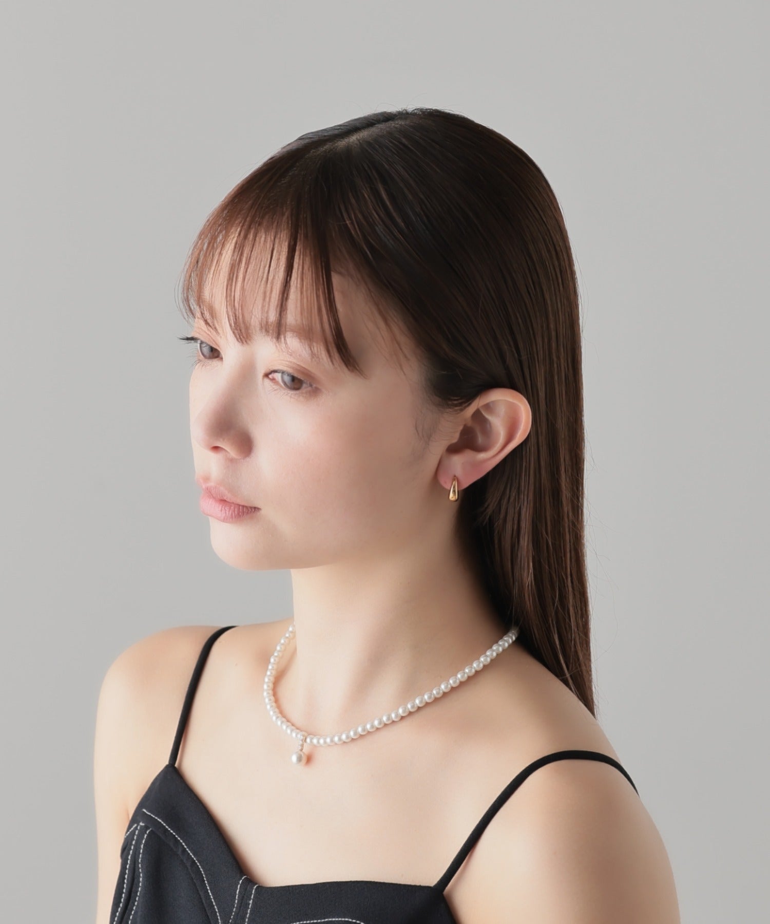 ciite' シーテ ネックレス パールビジュー ネックレス