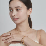 ciite' シーテ ブレスレット 【 金属アレルギー対応 】 クロスバングル サージカルステンレス