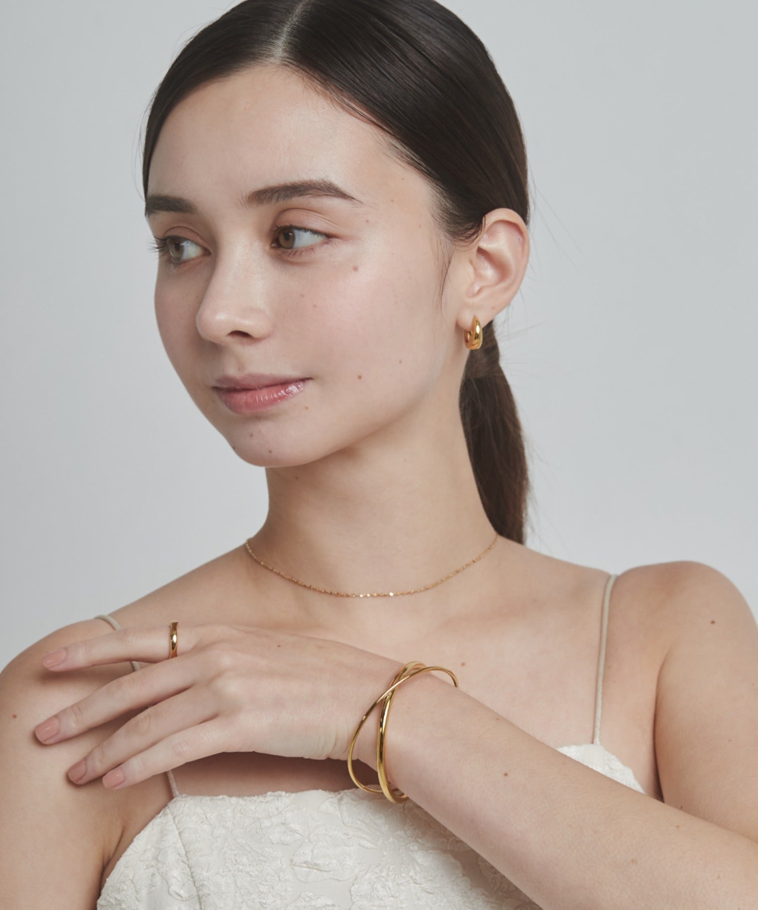 ciite' シーテ ブレスレット 【 金属アレルギー対応 】 クロスバングル サージカルステンレス