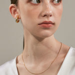 ciite' シーテ ネックレス 【 金属アレルギー対応 】 華奢セミロング シンプルネックレス サージカルステンレス