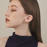 ciite' シーテ ピアス（両耳用） 【 金属アレルギー対応 】 フラワーモチーフピアス サージカルステンレス (両耳用)