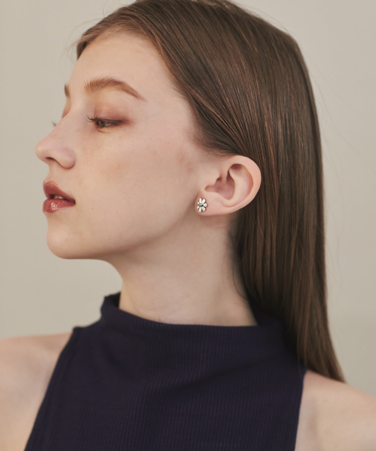 ciite' シーテ ピアス（両耳用） 【 金属アレルギー対応 】 フラワーモチーフピアス サージカルステンレス (両耳用)