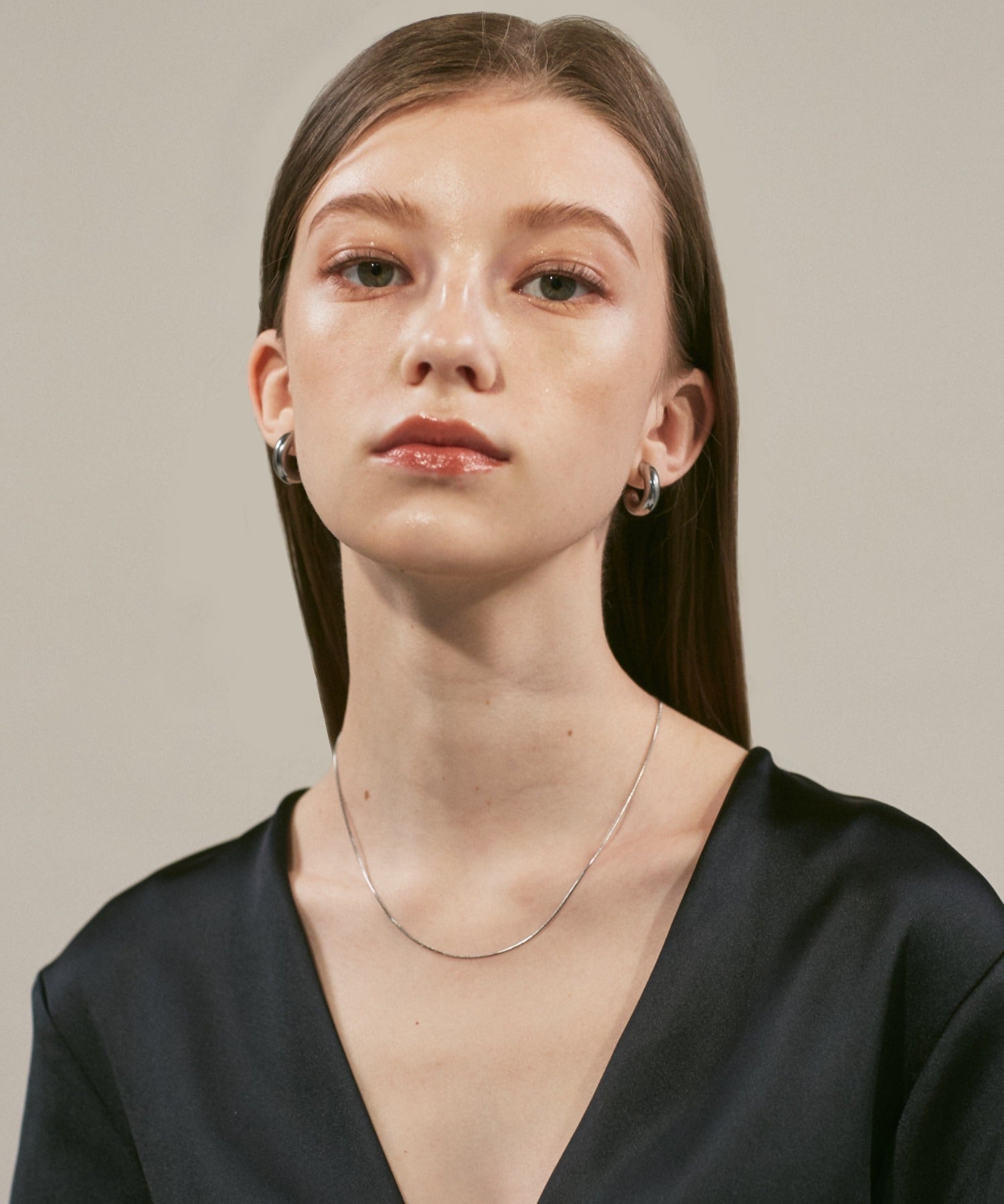 ciite' シーテ ネックレス simple snake necklace / シンプルスネークネックレス 1mm