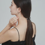 ciite' シーテ ヘアアクセサリー メタルリボンポニー