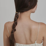 ciite' シーテ ヘアアクセサリー グルグルヘアフックスエードリボン