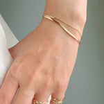 ciite' シーテ ブレスレット layered narrow bracelet / レイヤード ナロー ブレスレット