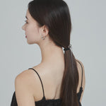 ciite' シーテ ヘアアクセサリー メタルリボンポニー