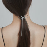 ciite' シーテ ヘアアクセサリー メタルリボンポニー