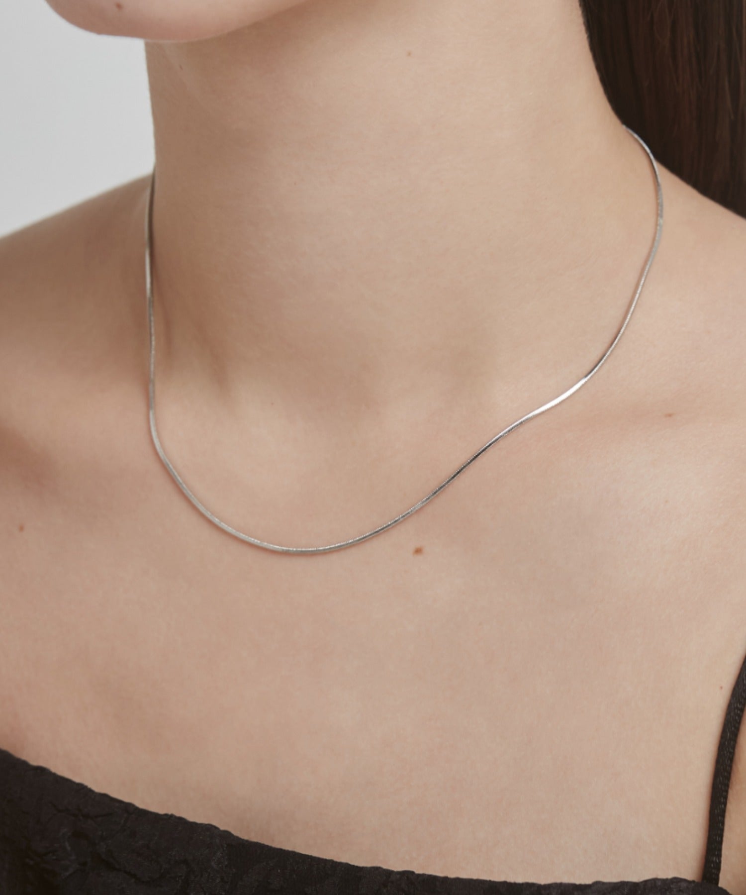 ciite' シーテ ネックレス simple snake necklace / シンプルスネークネックレス 1mm