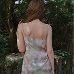 ciite' シーテ 洋服 Watercolor shirring sleeveless dress