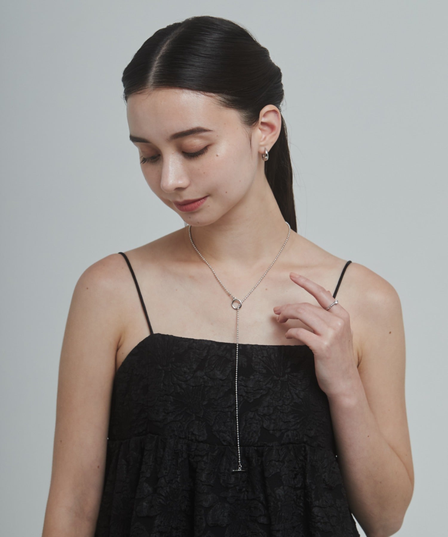 ciite' シーテ ネックレス 2way ロングマンテルチェーン ネックレス