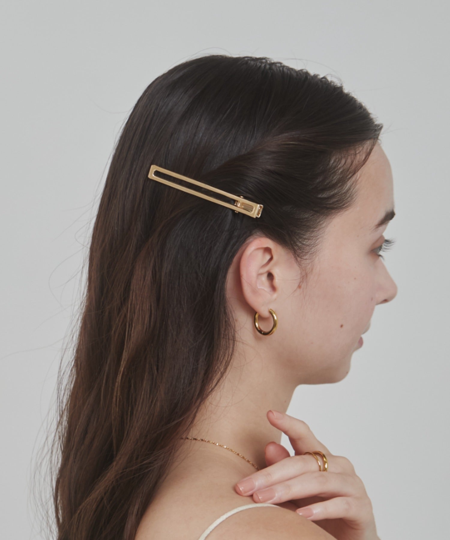 ciite' シーテ ヘアアクセサリー スクエアヘアクリップ
