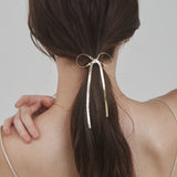 ciite' シーテ ヘアアクセサリー メタルリボンポニー
