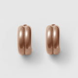 ciite' シーテ イヤリング 【 金属アレルギー対応 】 ニュアンスボリューム イヤリング サージカルステンレス (両耳用)