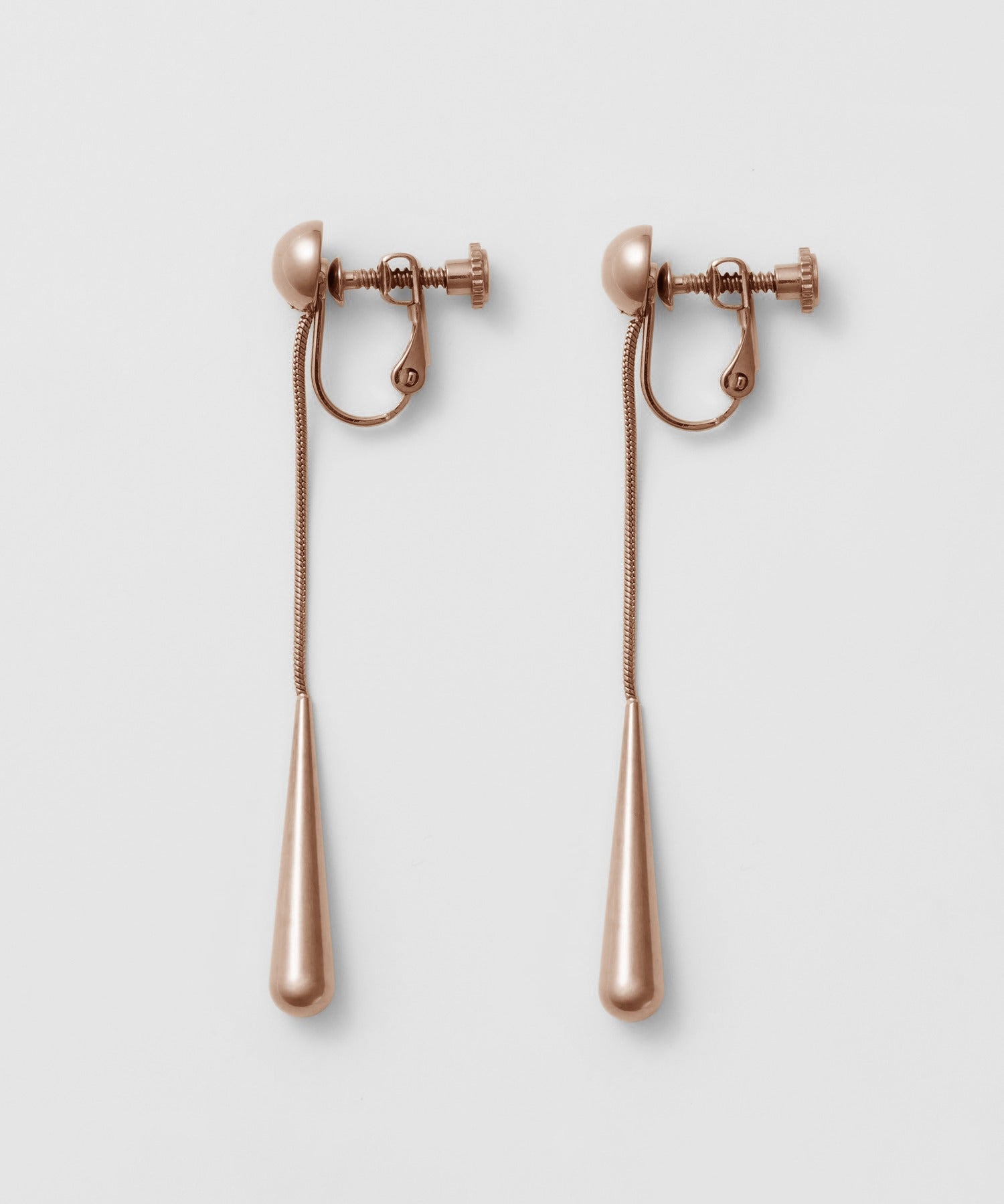 ciite' シーテ イヤリング 【 金属アレルギー対応 】 ドロップモチーフイヤリング サージカルステンレス (両耳用)