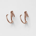 ciite' シーテ イヤリング 【 金属アレルギー対応 】 デザインフープイヤリング サージカルステンレス (両耳用)