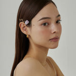 ciite' シーテ ヘアアクセサリー ワンポイントストーンヘアピン