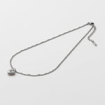 ciite' シーテ ネックレス 【 金属アレルギー対応 】 ビジューハートネックレス サージカルステンレス