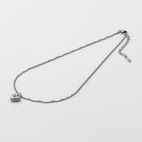 ciite' シーテ ネックレス 【 金属アレルギー対応 】 ビジューハートネックレス サージカルステンレス