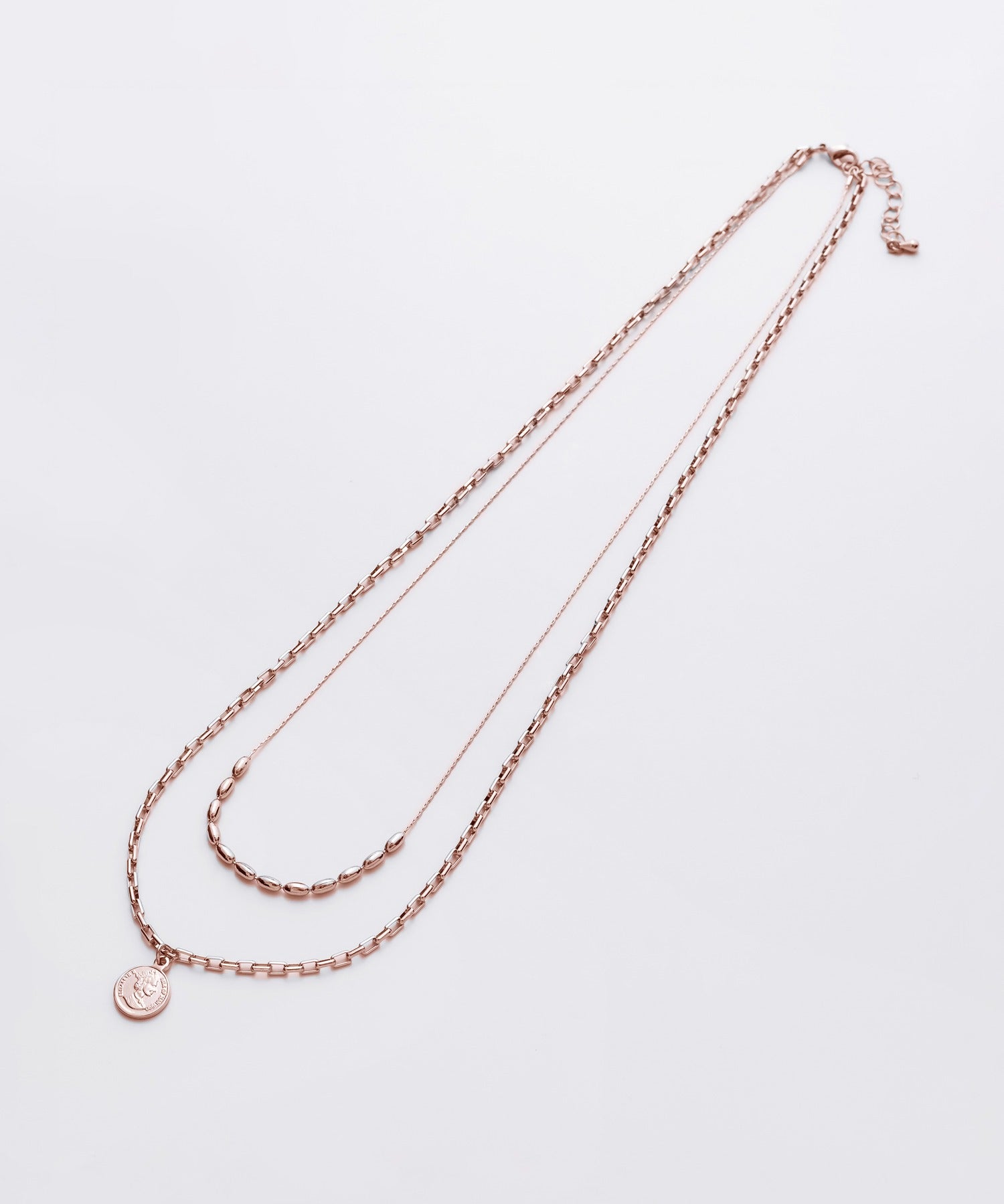 ciite' シーテ ネックレス 2連コインネックレス