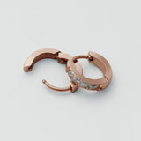 ciite' シーテ ピアス（両耳用） 【 金属アレルギー対応 】 ビジューミニフープピアス サージカルステンレス (両耳用)