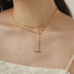 ciite' シーテ ネックレス 2way ロングマンテルチェーン ネックレス