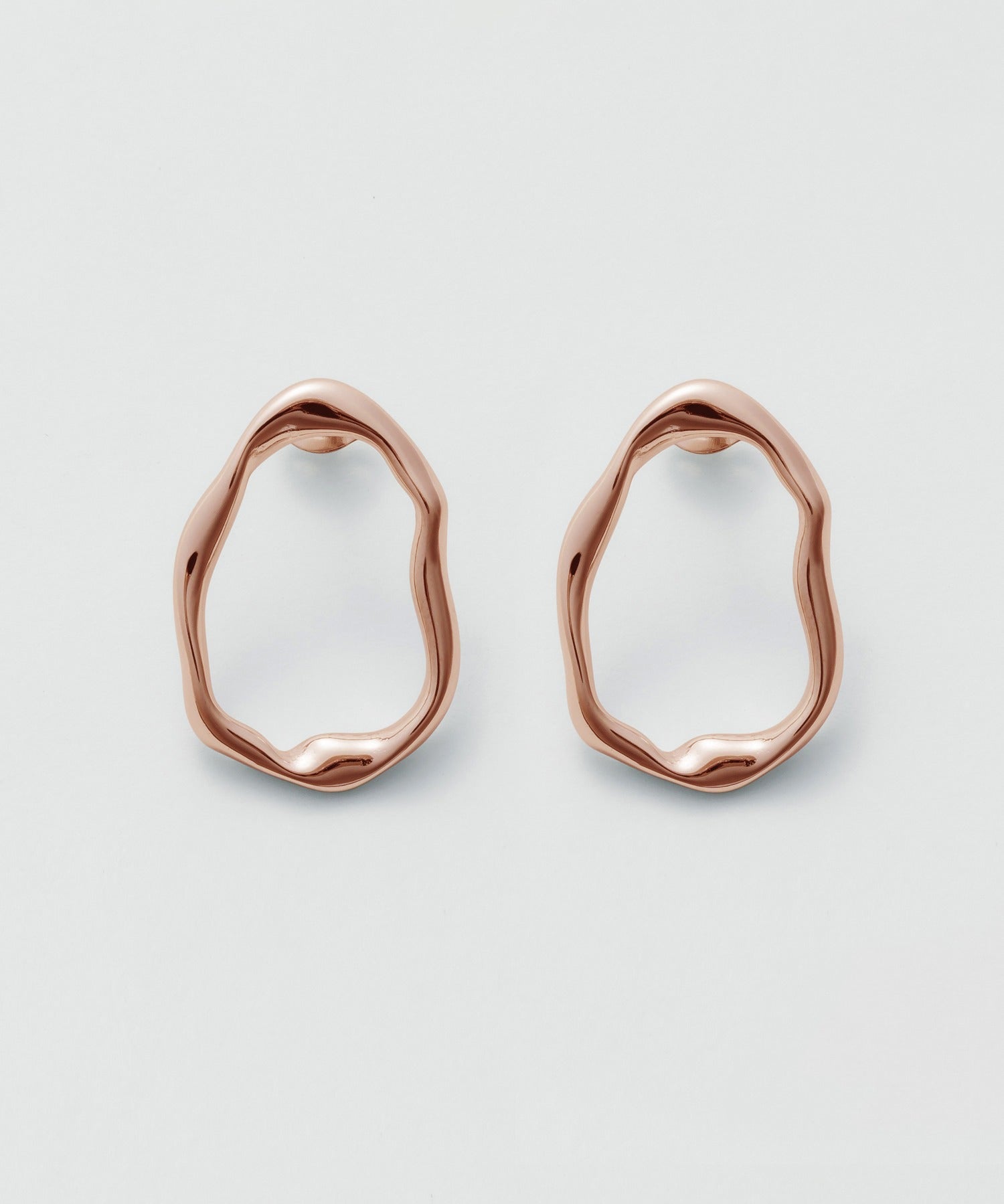 ciite' シーテ ピアス（両耳用） 【 金属アレルギー対応 】 ニュアンスサークルピアス サージカルステンレス (両耳用)