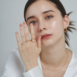 ciite' シーテ リング ハートモチーフ リング4点セット