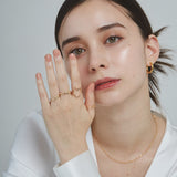 ciite' シーテ リング ハートモチーフ リング4点セット
