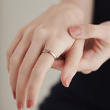 ciite' シーテ リング 【 金属アレルギー対応 】ビジューシンプルリング サージカルステンレス